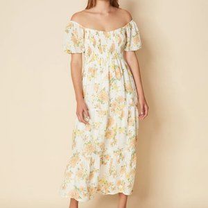 NWT Faithfull the Brand Philippa Midi Dress Size M